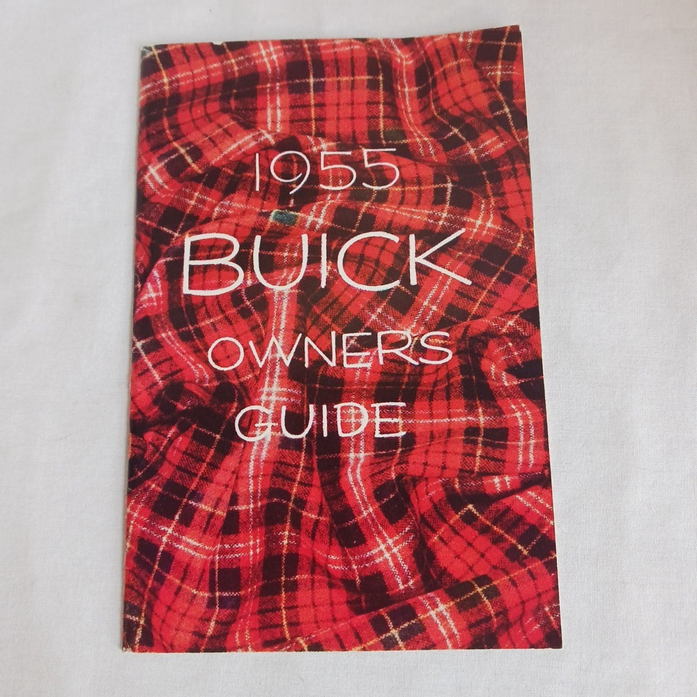 1955 Buick Owners Guide Manual Vintage 32 Pages